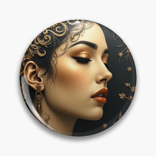 Item preview, Opulent Golden Bloom designed and sold by ShadowAndSlate.