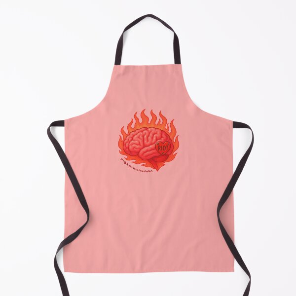 Item preview, Pretty Brains Burn Down Bullsh*t designed and sold by House of Sizzles.