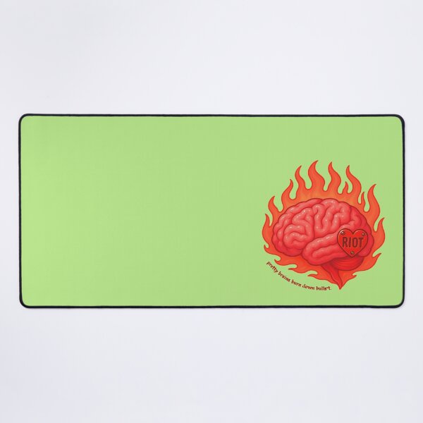 Item preview, Pretty Brains Burn Down Bullsh*t designed and sold by House of Sizzles.