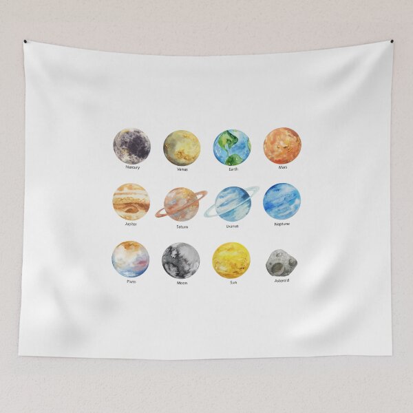 Item preview, Painted Solar System Set  designed and sold by goal-getter.