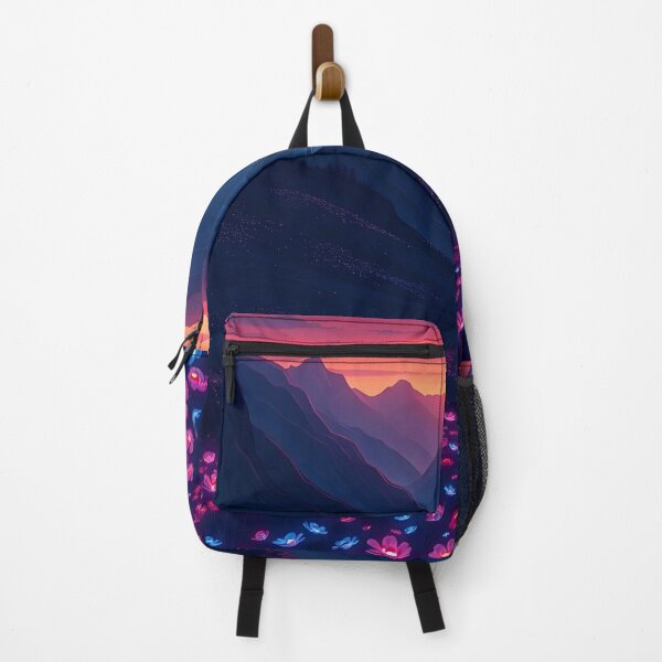Item preview, Golden Hour AI Landscape | Sunset-Inspired AI Generated Wall Art designed and sold by typoinspired.