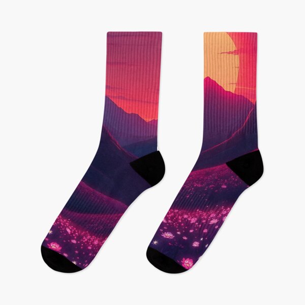 Item preview, Golden Hour AI Landscape | Sunset-Inspired AI Generated Wall Art designed and sold by typoinspired.