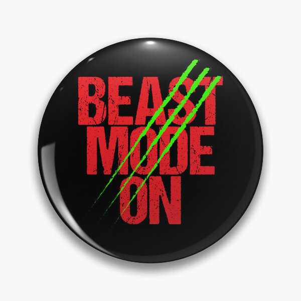 Item preview, Beast Mode On | Gym Quote Apparel for Serious Athletes designed and sold by typoinspired.