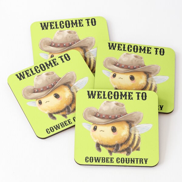Item preview, Cowboy Bee – Cute Wild West Insect Gift for Bee Fans And Beekeepers designed and sold by RockFireMerch.