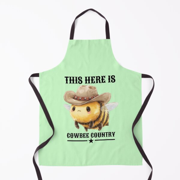 Item preview, Cowbee Country Funny Western Bee Pun designed and sold by RockFireMerch.