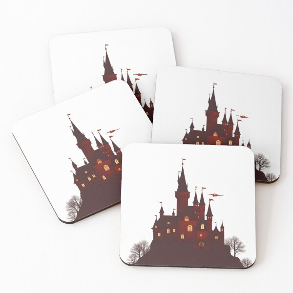 Item preview, Mystical Castle Silhouette designed and sold by ShadowAndSlate.