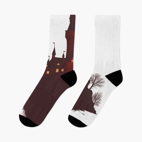Item preview, Mystical Castle Silhouette designed and sold by ShadowAndSlate.