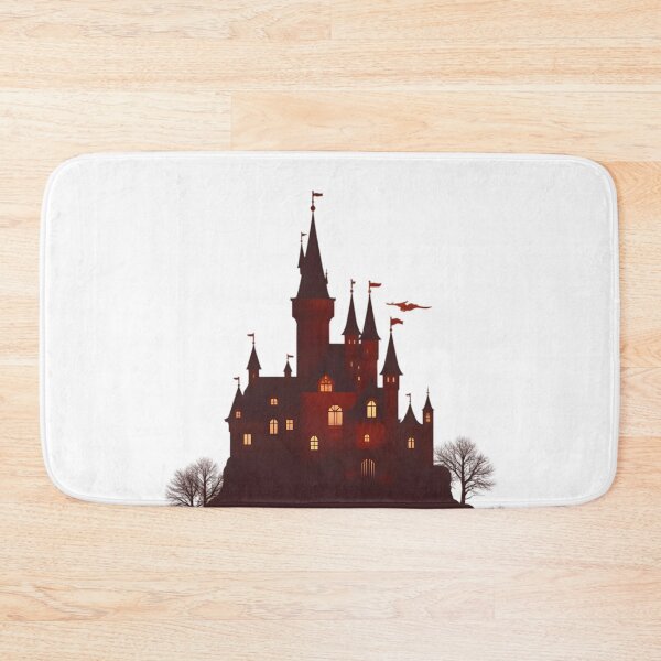Item preview, Mystical Castle Silhouette designed and sold by ShadowAndSlate.