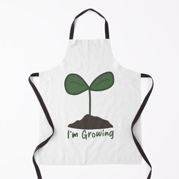 Item preview, Plant with "im growing" text designed and sold by Silly-Stuffs.