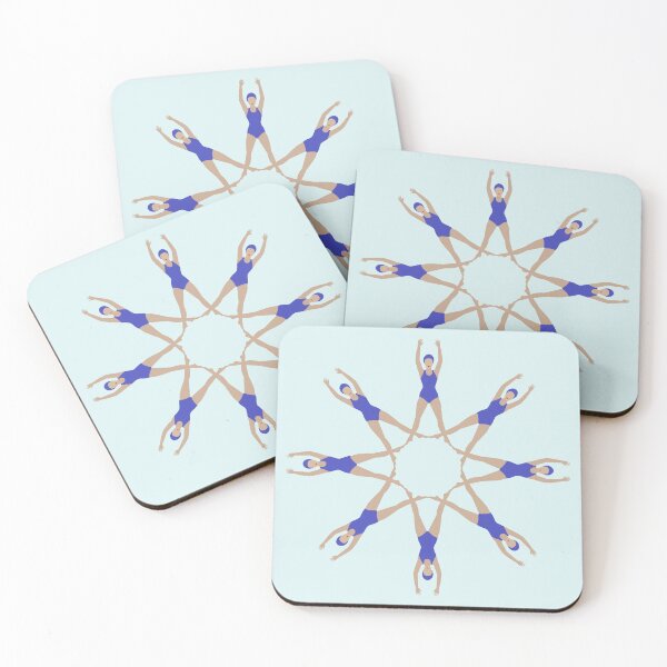 Item preview, Synchronized swimmers II designed and sold by MarleinWinter.