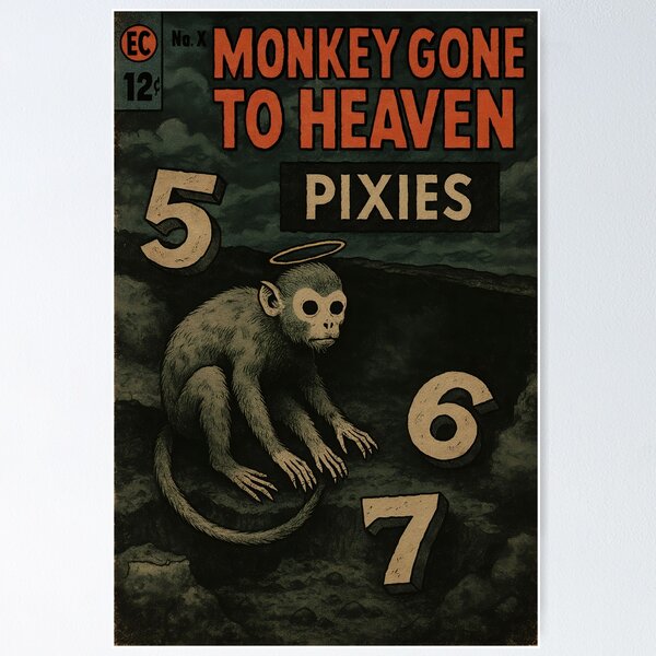 Aperçu de l'œuvre Pixies - Le singe au paradis de la bande dessinée créée et vendue par Wanderdreaming.