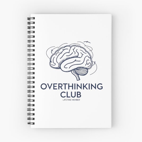 Item preview, Overthinking Club – Lifetime Member | Minimalist Mental Health Tee designed and sold by BYTRINOOO.