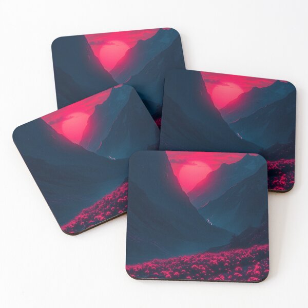 Item preview, Ethereal  Landscape | Sunset-Inspired AI Generated Wall Art designed and sold by typoinspired.