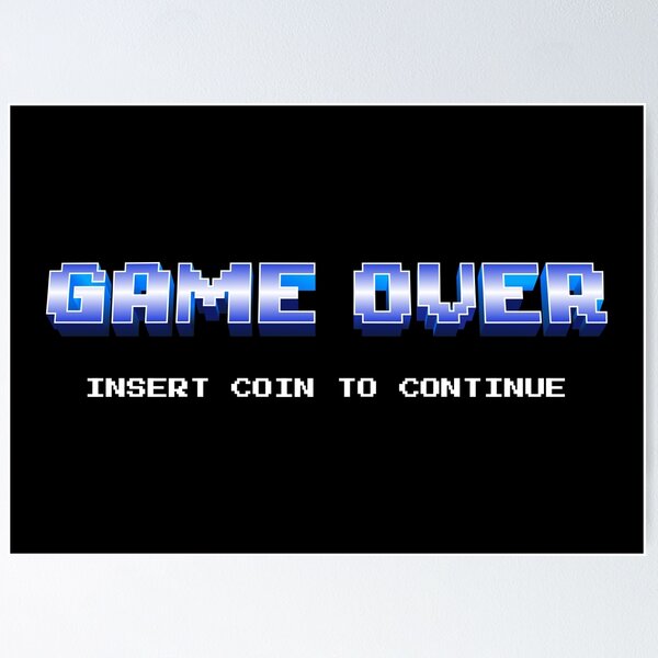 Item preview, Game over designed and sold by rheyes.