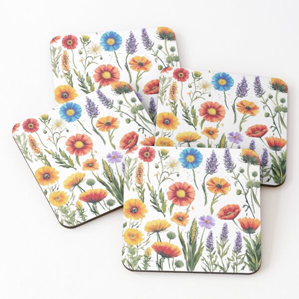 Item preview, Mountain Wildflowers, Floral Natural art  designed and sold by NoviaRobert.
