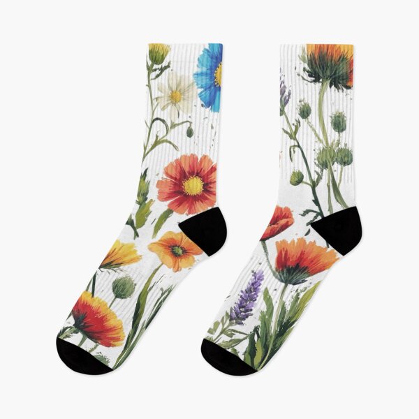 Item preview, Mountain Wildflowers, Floral Natural art  designed and sold by NoviaRobert.