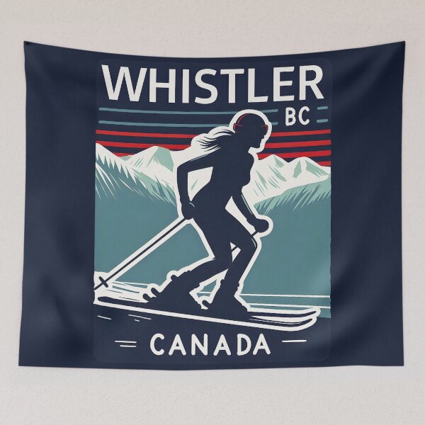 Item preview, Whistler BC Canada  designed and sold by HowToCanadian.