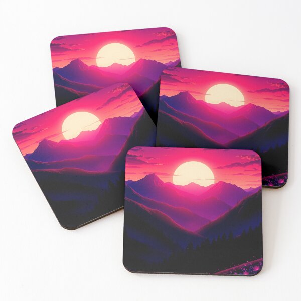 Item preview, Ethereal  Landscape | Sunset-Inspired AI Generated Wall Art designed and sold by typoinspired.