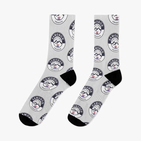 Item preview, Samobor Croatia Black and White Crest designed and sold by World Designs.