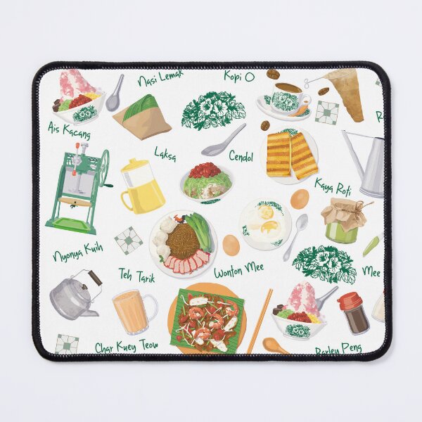 Item preview, Nanyang Kopitiam Flat Illustrations designed and sold by YoungLWorkshop.