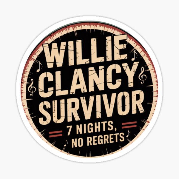 Item preview, Willie Clancy Survivor, Irish Trad Festival  designed and sold by Urban-Celt.