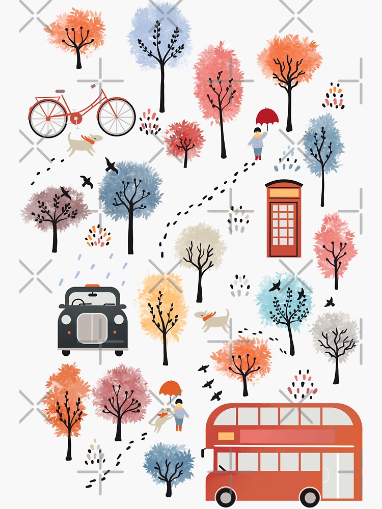 London transport by Elenanaylor