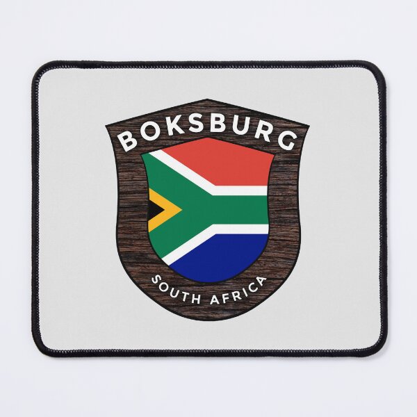 Artikelvorschau, Boksburg Südafrika Emblem Flagge entworfen und verkauft von World Designs.