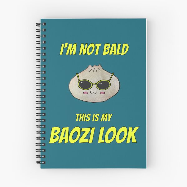 Item preview, Baozi Look – I'm Not Bald, It's Style! designed and sold by KawaiiNugs.