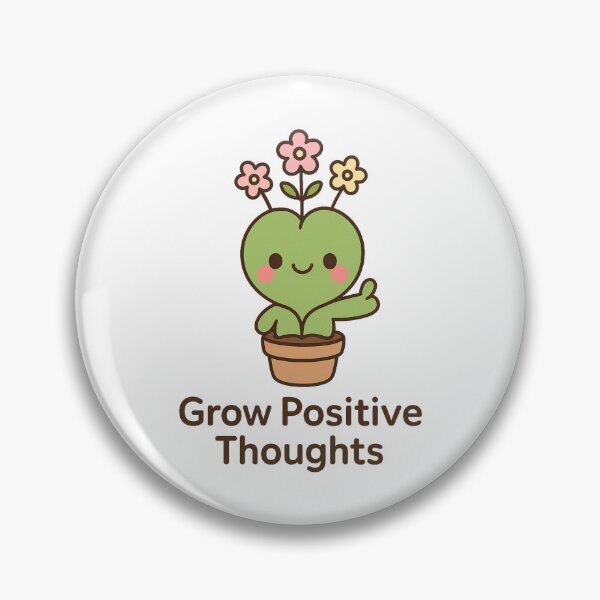 Item preview, Grow Positive Thoughts — Kawaii Sapling designed and sold by k3rstman1.