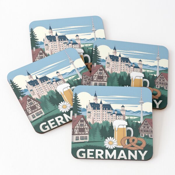Item preview, Germany: Vintage Castles, Alpine Scenery & Tradition designed and sold by LSVart.