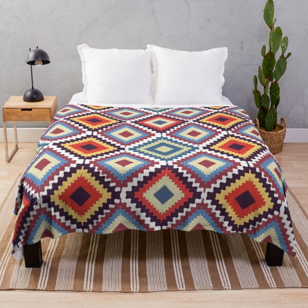 Item preview, Native American Seamless Pattern designed and sold by TheSkullArmy.