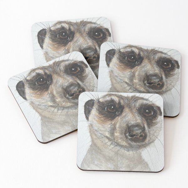 Item preview, Monarto Meerkat  designed and sold by adelaidearts4charity.