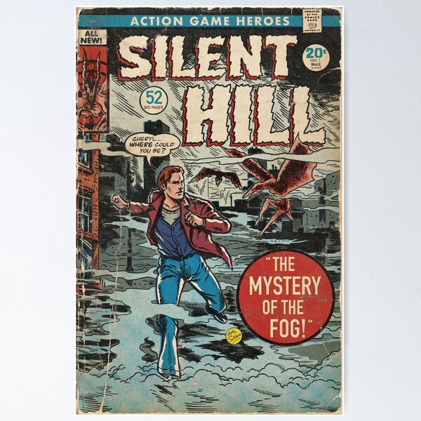 Item preview, "Silent Town" Comic Book Cover Fan Art designed and sold by MarkScicluna.