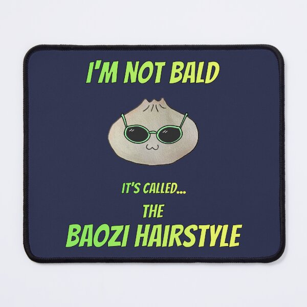 Item preview, The Baozi Hairstyle – Not Bald, Just Bold designed and sold by KawaiiNugs.