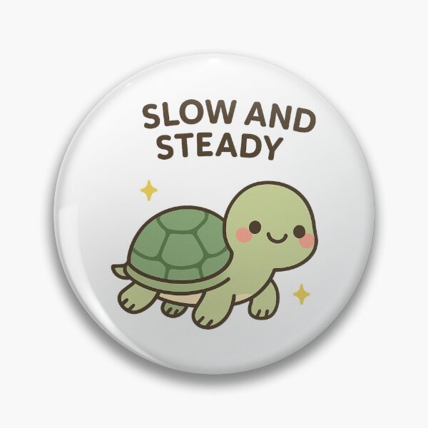 Artikelvorschau, Langsam und stetig – Kawaii Turtle entworfen und verkauft von k3rstman1.