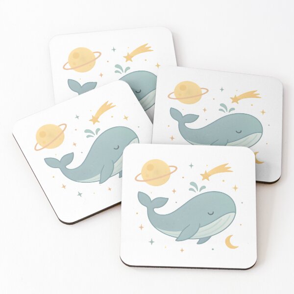 Item preview, Cosmic Whale – Gentle Giant Gliding Through the Cosmos designed and sold by SheepyDaily.
