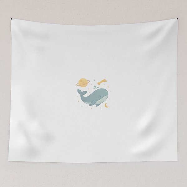 Item preview, Cosmic Whale – Gentle Giant Gliding Through the Cosmos designed and sold by SheepyDaily.