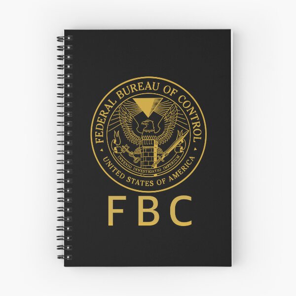 Item preview, Federal Bureau of Control sigil (back) designed and sold by Deepwood.