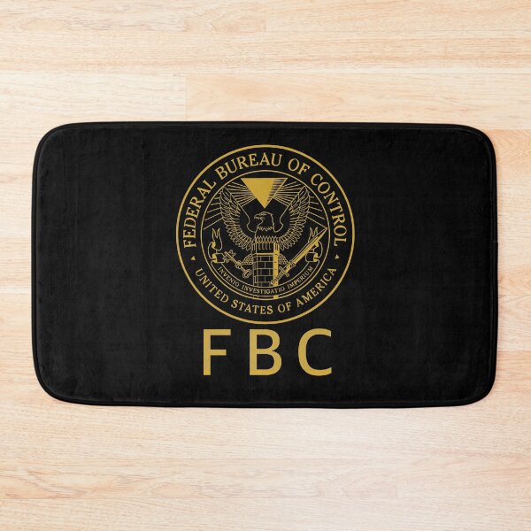 Item preview, Federal Bureau of Control sigil (back) designed and sold by Deepwood.