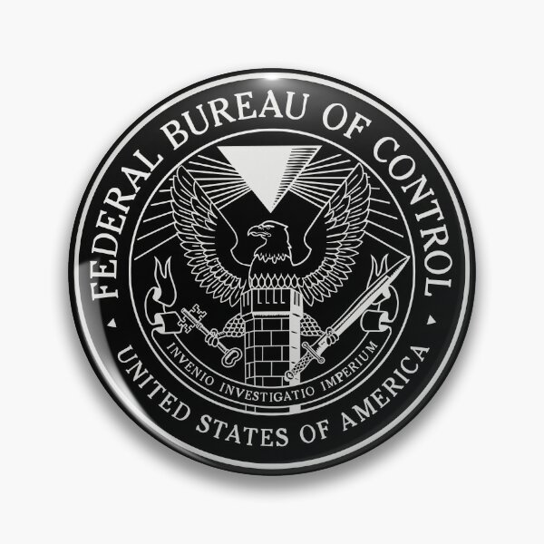 Item preview, Federal Bureau of Control sigil designed and sold by Deepwood.
