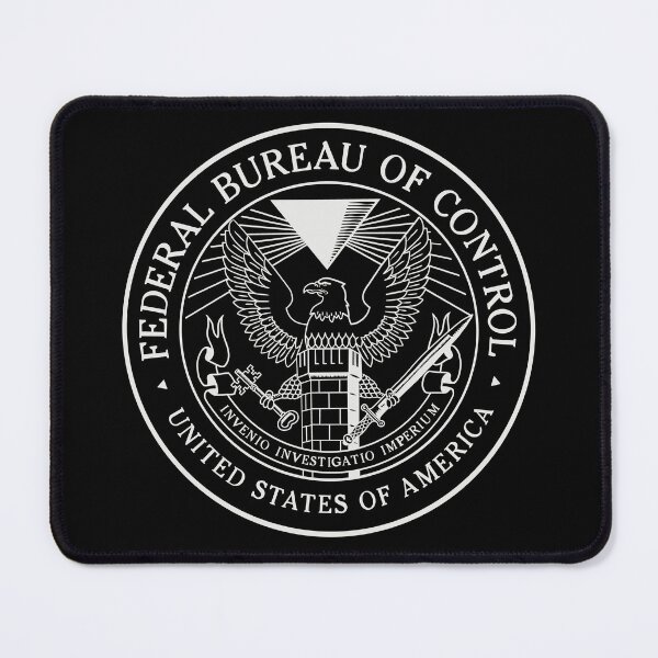 Item preview, Federal Bureau of Control sigil designed and sold by Deepwood.