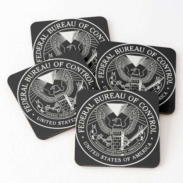 Item preview, Federal Bureau of Control sigil designed and sold by Deepwood.
