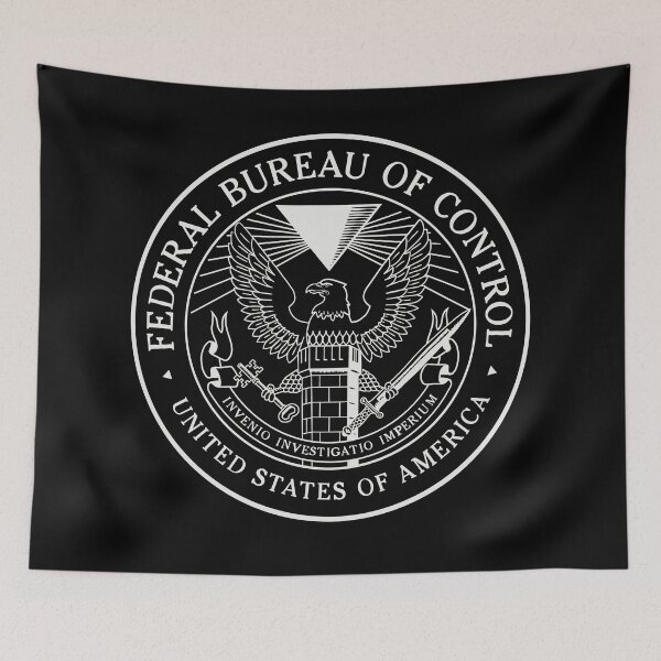 Item preview, Federal Bureau of Control sigil designed and sold by Deepwood.