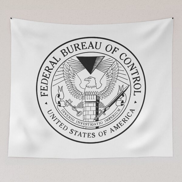 Item preview, Federal Bureau of Control sigil designed and sold by Deepwood.
