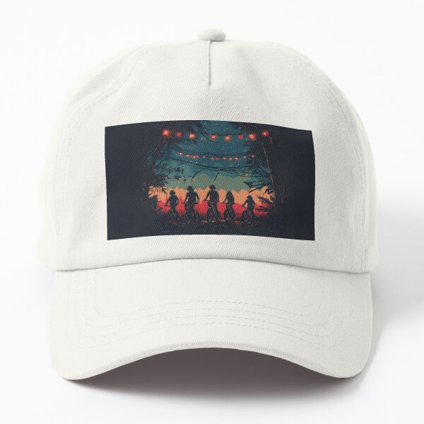 Item preview, Stranger Things Vibe Retro Kids Biking Through Strange Night- Things Just Keep Getting Stranger designed and sold by !Shirt Stains!.