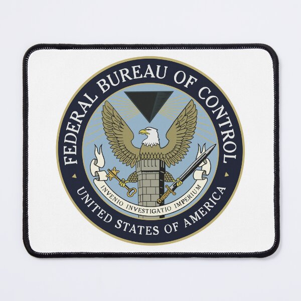Item preview, Federal Bureau of Control sigil designed and sold by Deepwood.