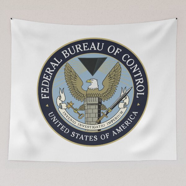 Item preview, Federal Bureau of Control sigil designed and sold by Deepwood.