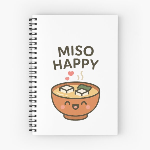 Item preview, Miso Happy — Kawaii Miso Soup designed and sold by k3rstman1.