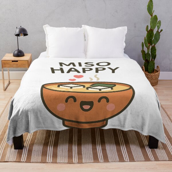 Item preview, Miso Happy — Kawaii Miso Soup designed and sold by k3rstman1.