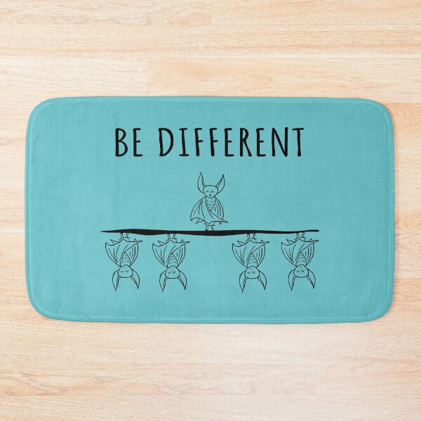Item preview, Be Different black – One Bat Stands Tall designed and sold by KawaiiNugs.